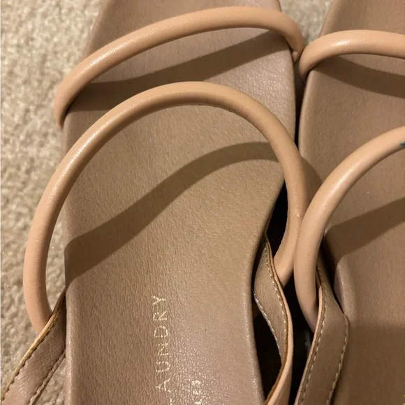 Chinese Laundry Tan Sandals with Minimalist Design Size 8 - Picture 4 of 7